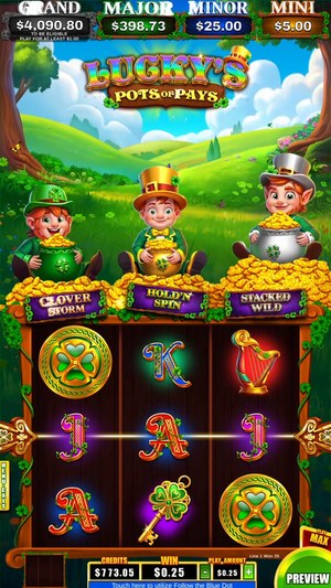 Luckys Pots of Pays 3x3 screenshot