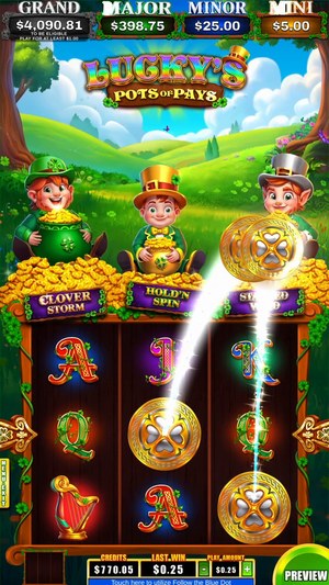 Luckys Pots of Pays 3x3 screenshot
