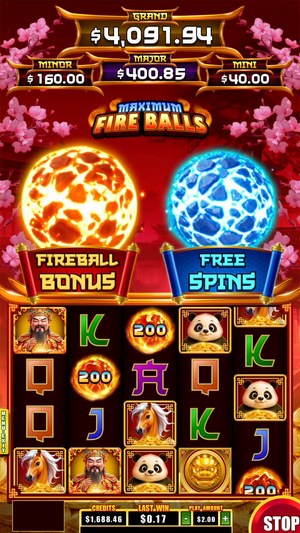 Maximum Fire Balls 5x4 screenshot