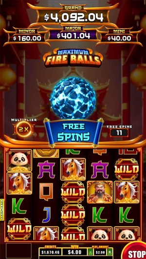 Maximum Fire Balls 5x4 screenshot